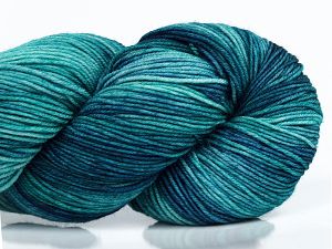 Please note that this is a hand-dyed yarn. Colors in different lots may vary because of the charateristics of the yarn. Also see the package photos for the colorway in full; as skein photos may not show all colors. Fiber Content 75% Superwash Merino Wool, 25% Polyamide, Brand Ice Yarns, Blue Shades, fnt2-77175 