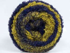 Fiber Content 8% Nylon, 64% Acrylic, 15% Polyester, 13% Mohair, Purple, Brand Ice Yarns, Green, fnt2-77243 