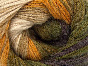 Fiber Content 60% Acrylic, 20% Angora, 20% Wool, Purple, Brand Ice Yarns, Green Shades, Gold, Cream, Beige, fnt2-77522