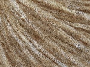 Fiber Content 60% Baby Alpaca, 25% Polyamide, 15% Superwash Extrafine Merino Wool, Brand Ice Yarns, Camel, fnt2-77597