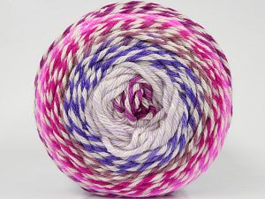 Fiber Content 100% Premium Acrylic, White, Purple, Pink Shades, Brand Ice Yarns, Yarn Thickness 4 Medium Worsted, Afghan, Aran, fnt2-77650