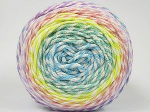 Fiber Content 100% Premium Acrylic, Pastel Rainbow, Brand Ice Yarns, Yarn Thickness 4 Medium Worsted, Afghan, Aran, fnt2-77653