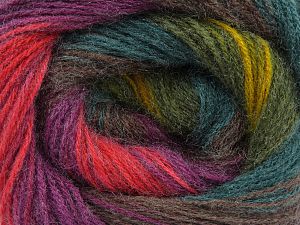 Fiber Content 60% Acrylic, 20% Angora, 20% Wool, Red, Purple, Brand Ice Yarns, Green Shades, Gold, Brown, fnt2-77749