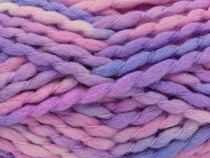 Fiber Content 70% Wool, 30% Acrylic, Pink Shades, Lilac, Brand Ice Yarns, fnt2-77926 