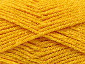 Fiber Content 50% Superwash Wool, 25% Bamboo, 25% Polyamide, Yellow, Brand Ice Yarns, fnt2-77990