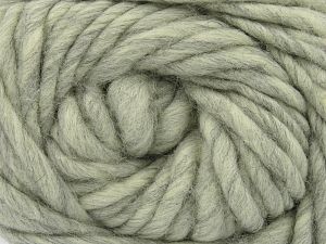 Fiber Content 100% Wool, Brand Ice Yarns, Grey Melange, fnt2-78028 