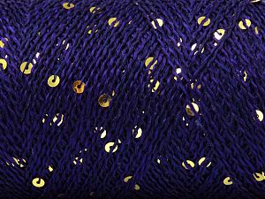 Fiber Content 70% Acrylic, 30% Polyester, Purple, Navy, Brand Ice Yarns, fnt2-78182