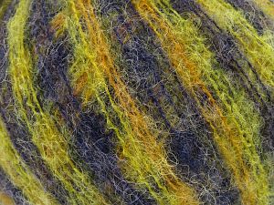 Fiber Content 36% Polyamide, 31% Extrafine Merino Wool, 30% Baby Alpaca, 3% Elastan, Orange, Navy, Brand Ice Yarns, Gold, Camel, fnt2-78240 