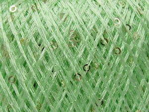 Fiber Content 97% Polyester, 3% Paillette, Mint Green, Brand Ice Yarns, fnt2-78418