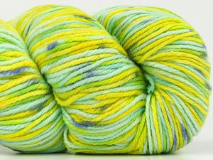 Fiber Content 90% Polyamide, 10% Cashmere, Brand Ice Yarns, Green Shades, Blue Shades, fnt2-78497