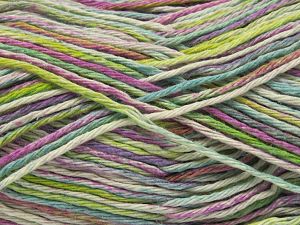 Fiber Content 100% Cotton, White, Purple, Brand Ice Yarns, Green, Gold, Fuchsia, Brown, Yarn Thickness 3 Light DK, Light, Worsted, fnt2-78825