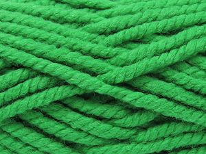 Fiber Content 100% Acrylic, Brand Ice Yarns, Green, Yarn Thickness 5 Bulky Chunky, Craft, Rug, fnt2-79097