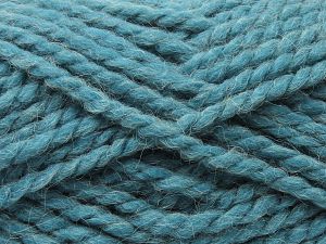 SuperBulky  Fiber Content 60% Acrylic, 30% Alpaca, 10% Wool, Turquoise, Brand Ice Yarns, fnt2-80051 