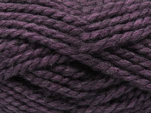 SuperBulky Fiber Content 60% Acrylic, 30% Alpaca, 10% Wool, Purple, Brand Ice Yarns, fnt2-80178