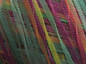 Fiber Content 100% Polyamide, Purple, Orange, Brand Ice Yarns, Green Shades, fnt2-80196 