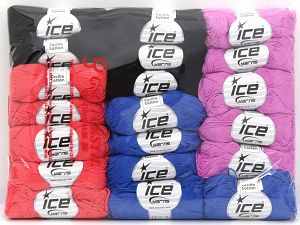 Ne: 8/4. Nm 14/4 Fiber Content 100% Mercerised Cotton, Multicolor, Brand Ice Yarns, fnt2-80248