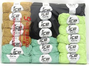 Ne: 8/4. Nm 14/4 Fiber Content 100% Mercerised Cotton, Multicolor, Brand Ice Yarns, fnt2-80257