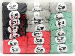 Ne: 8/4. Nm 14/4 Fiber Content 100% Mercerised Cotton, Multicolor, Brand Ice Yarns, fnt2-80258