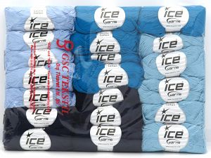 Ne: 8/4. Nm 14/4 Fiber Content 100% Mercerised Cotton, Multicolor, Brand Ice Yarns, fnt2-80261