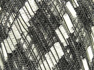 Trellis  Fiber Content 100% Polyester, Brand Ice Yarns, Ecru, Black, Yarn Thickness 5 Bulky  Chunky, Craft, Rug, fnt2-80336