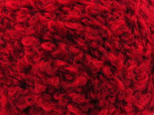 Fiber Content 60% Acrylic, 5% Viscose, 5% Alpaca, 20% Polyester, 10% Wool, Red, Brand Ice Yarns, Yarn Thickness 5 Bulky Chunky, Craft, Rug, fnt2-80385