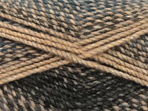 Fiber Content 100% Acrylic, Teal, Brand Ice Yarns, Grey, Cream, Camel, Black, fnt2-80405