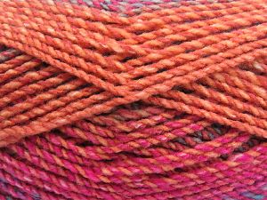 Fiber Content 100% Acrylic, Turquoise, Salmon, Pink, Lilac, Brand Ice Yarns, fnt2-80414