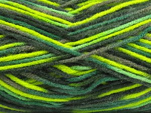 Fiber Content 100% Acrylic, Brand Ice Yarns, Green Shades, Camel, Yarn Thickness 4 Medium  Worsted, Afghan, Aran, fnt2-80437 