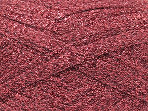 Fiber Content 100% Metallic Lurex, Red, Brand Ice Yarns, Yarn Thickness 6 SuperBulky  Bulky, Roving, fnt2-80557 