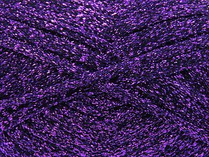Fiber Content 100% Metallic Lurex, Purple, Brand Ice Yarns, Yarn Thickness 6 SuperBulky Bulky, Roving, fnt2-80559
