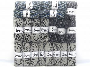 Machine Washable Sock Yarns In this list; you see most recent 50 mixed lots. <br>
To see all <a href=&amp/mixed_lots/o/4#list&amp>CLICK HERE</a>
(Old ones have much better deals)<hr> Fiber Content 75% Superwash Wool, 25% Polyamide, Brand Ice Yarns, fnt2-80678 