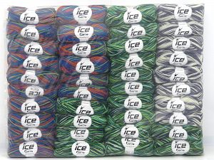 Machine Washable Sock Yarns In this list; you see most recent 50 mixed lots. <br>
To see all <a href=&amp/mixed_lots/o/4#list&amp>CLICK HERE</a>
(Old ones have much better deals)<hr> Fiber Content 75% Superwash Wool, 25% Polyamide, Brand Ice Yarns, fnt2-80680 