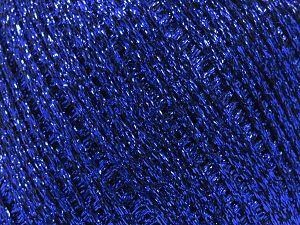 Fiber Content 60% Metallic Lurex, 40% Polyamide, Saxe Blue, Brand Ice Yarns, Yarn Thickness 1 SuperFine Sock, Fingering, Baby, fnt2-80710