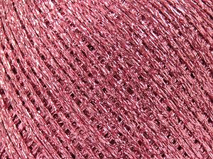 Fiber Content 60% Metallic Lurex, 40% Polyamide, Pink, Brand Ice Yarns, Yarn Thickness 1 SuperFine Sock, Fingering, Baby, fnt2-80713