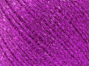 Fiber Content 60% Metallic Lurex, 40% Polyamide, Brand Ice Yarns, Fuchsia, Yarn Thickness 1 SuperFine Sock, Fingering, Baby, fnt2-80714