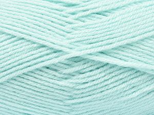 Fiber Content 100% Acrylic, Mint Green, Brand Ice Yarns, Yarn Thickness 3 Light  DK, Light, Worsted, fnt2-80716 