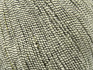 Fiber Content 82% Cotton, 7% Polyamide, 11% Metallic Lurex, Brand Ice Yarns, Cream, fnt2-80719 