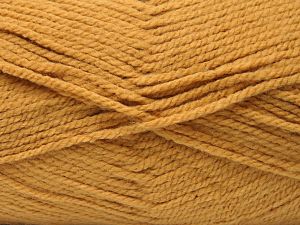 Worsted Fiber Content 100% Acrylic, Brand Ice Yarns, Gold, fnt2-81053