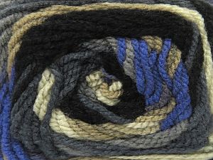 Fiber Content 100% Acrylic, Brand Ice Yarns, Grey, Brown Shades, Blue, fnt2-81062