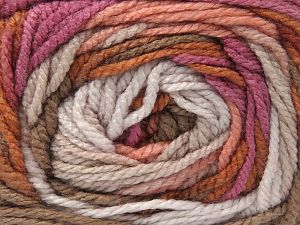 Fiber Content 100% Acrylic, Salmon, Orchid, Light Grey, Brand Ice Yarns, Brown, fnt2-81064