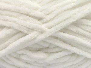 Fiber Content 100% Micro Fiber, White, Brand Ice Yarns, Yarn Thickness 4 Medium  Worsted, Afghan, Aran, fnt2-81089