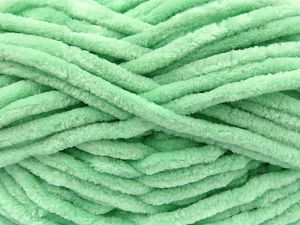 Fiber Content 100% Micro Fiber, Mint Green, Brand Ice Yarns, Yarn Thickness 4 Medium Worsted, Afghan, Aran, fnt2-81098