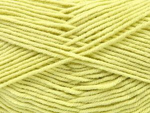 Fiber Content 60% Cotton, 40% Premium Acrylic, Light Yellow, Brand Ice Yarns, fnt2-81132 