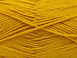 Fiber Content 60% Cotton, 40% Premium Acrylic, Brand Ice Yarns, Gold, Yarn Thickness 2 Fine Sport, Baby, fnt2-81134