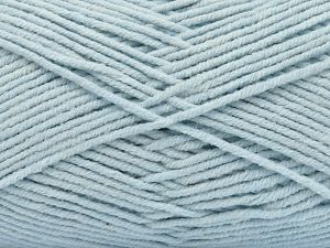 Fiber Content 60% Cotton, 40% Premium Acrylic, Brand Ice Yarns, Baby Blue, Yarn Thickness 2 Fine Sport, Baby, fnt2-81145