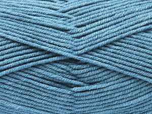 Fiber Content 60% Cotton, 40% Premium Acrylic, Teal, Brand Ice Yarns, Yarn Thickness 2 Fine Sport, Baby, fnt2-81149