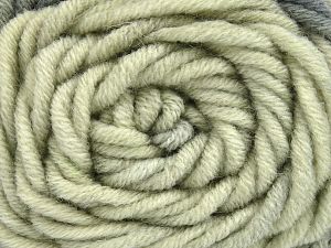 Fiber Content 75% Acrylic, 25% Wool, Brand Ice Yarns, Grey Shades, fnt2-81238