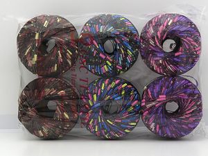 Trellis  Fiber Content 100% Polyester, Mixed Lot, Brand Ice Yarns, Yarn Thickness 5 Bulky  Chunky, Craft, Rug, fnt2-81287 