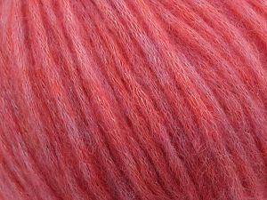Fiber Content 60% Baby Alpaca, 25% Polyamide, 15% Superwash Extrafine Merino Wool, Pink, Brand Ice Yarns, fnt2-81318 