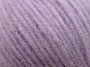 Fiber Content 60% Baby Alpaca, 25% Polyamide, 15% Superwash Extrafine Merino Wool, Lilac, Brand Ice Yarns, fnt2-81321 